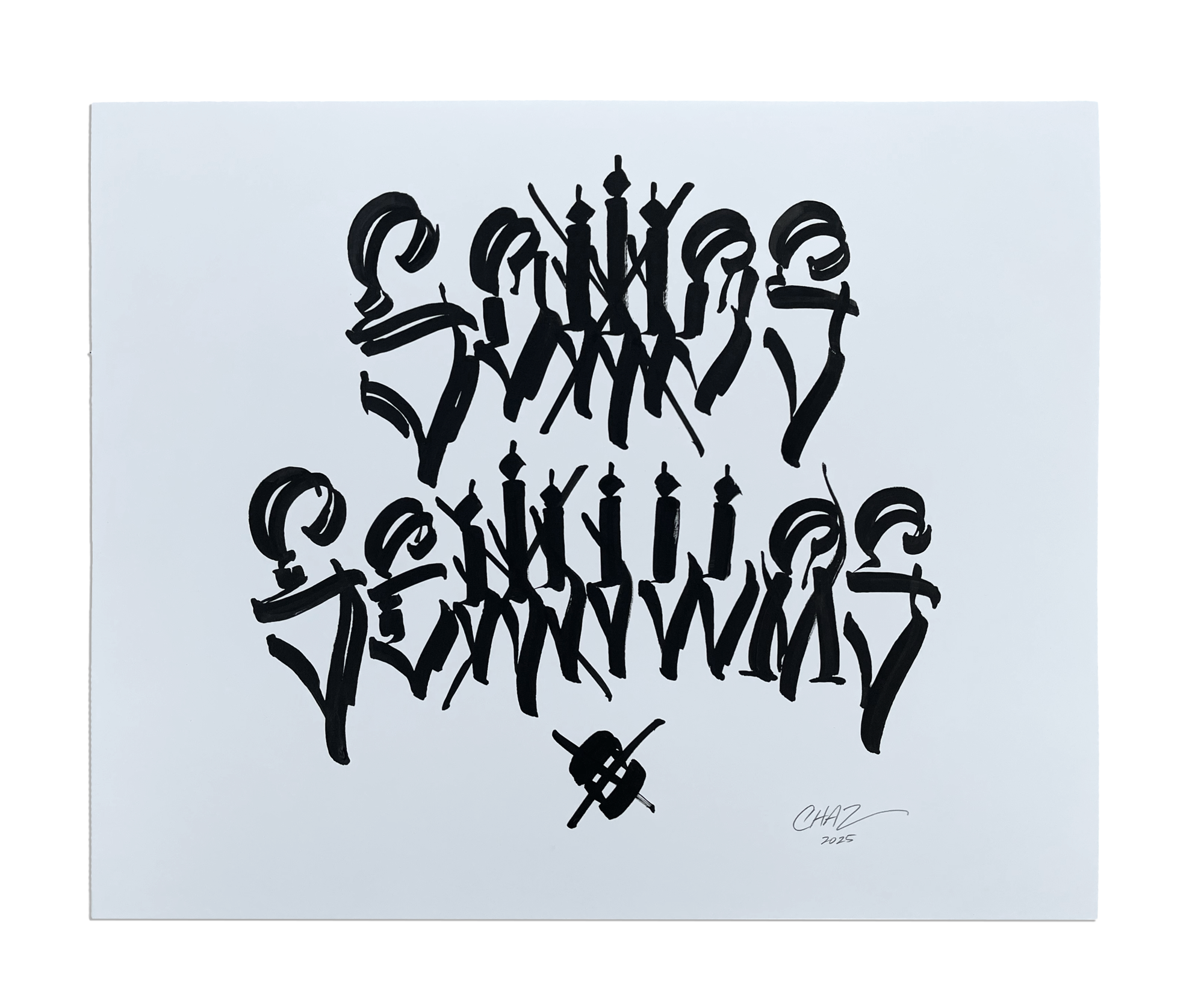 Chaz Bojórquez - Somos Semillas Title – Open Gallery