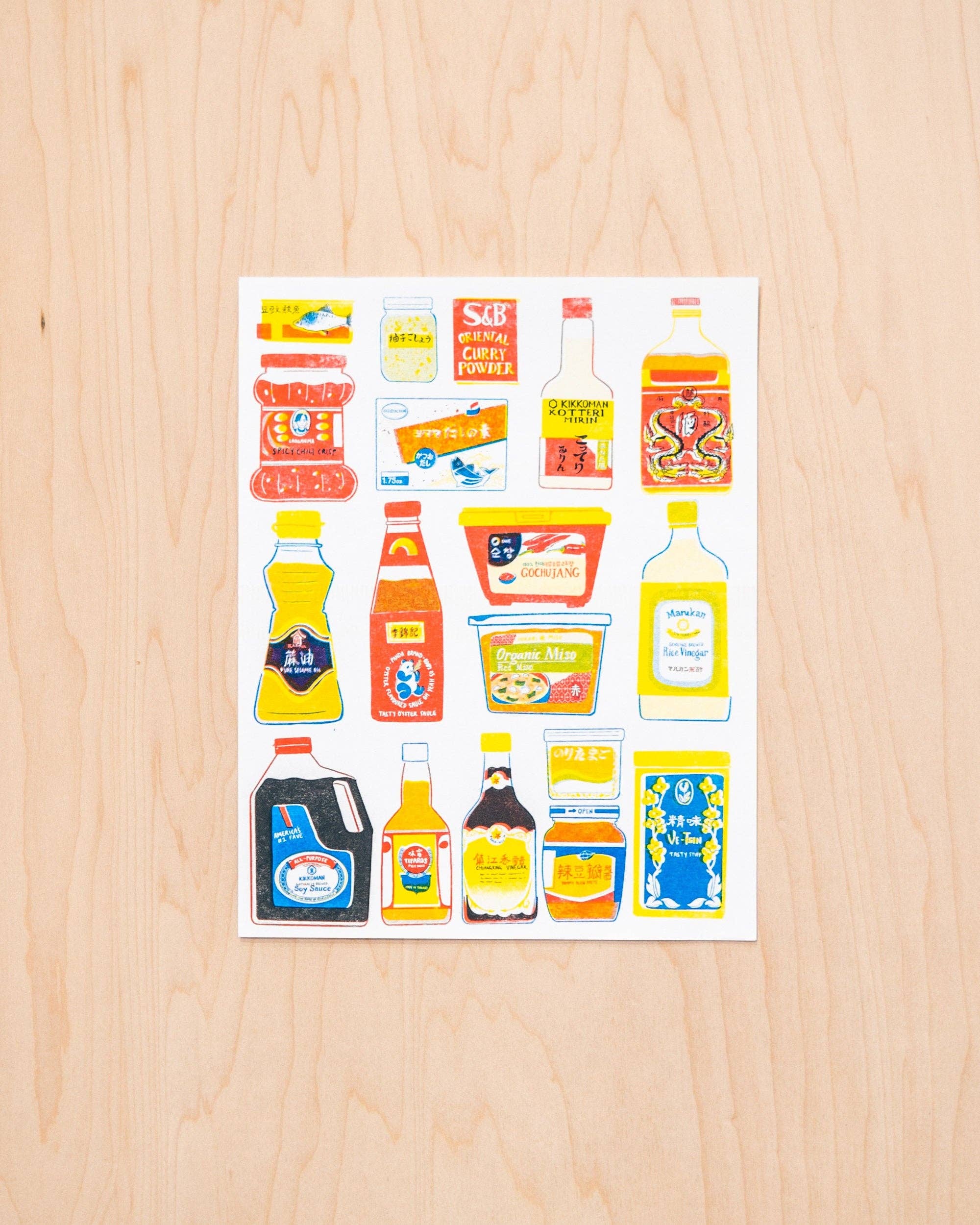 Christina Hu - Asian Pantry Print