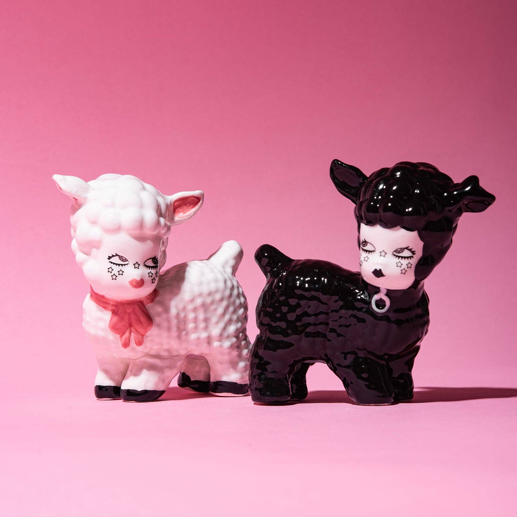 Valfre - Little Lambs Ceramic Salt & Pepper Shakers