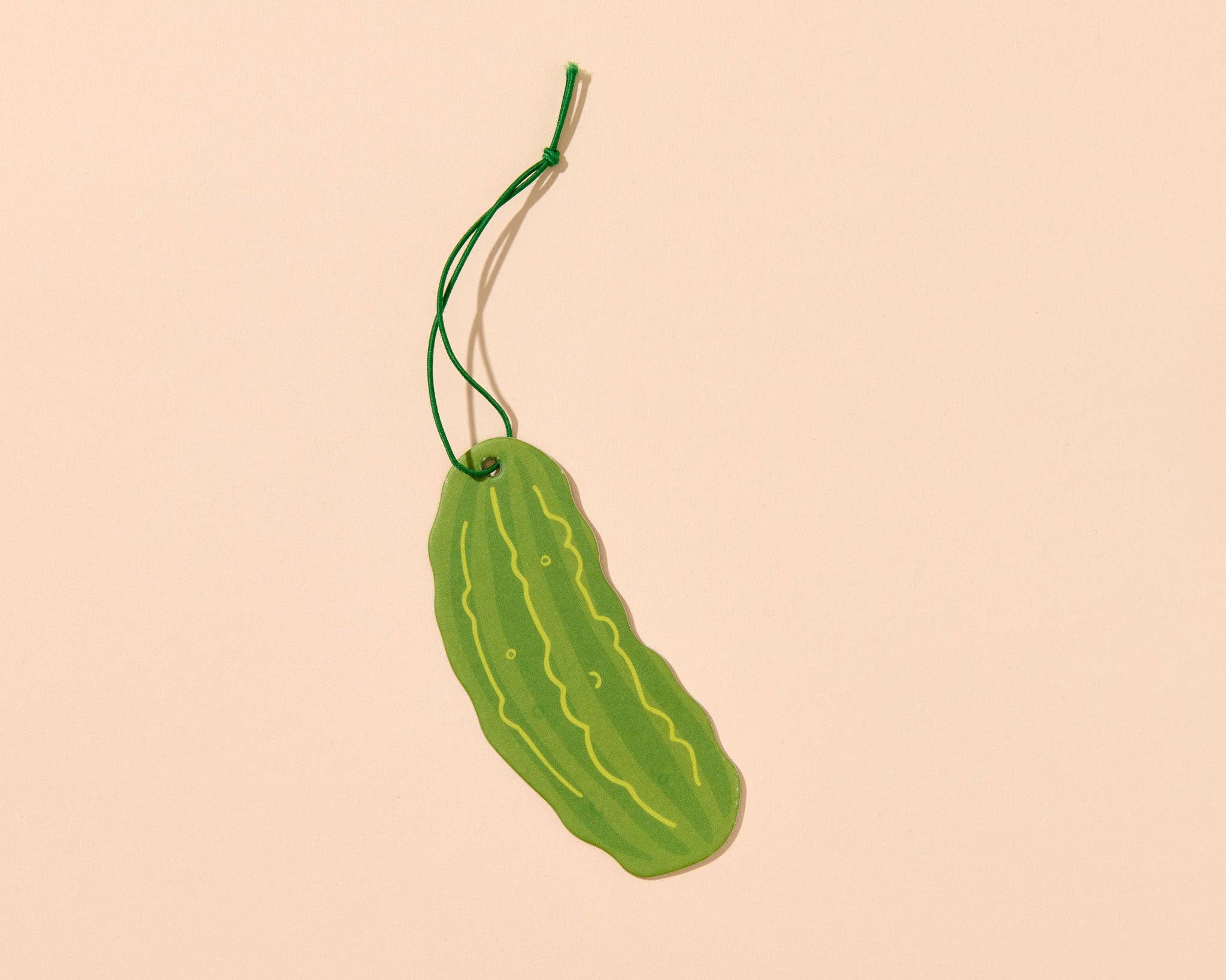 Pickle Air Freshener - Cucumber Mint Scent - Foodie, Snack, Vegetable - Stocking stuffer, Holiday, Gift Guide