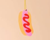 Hot Dog Food Air Freshener -  - Stocking stuffer, Holiday, Gift Guide
