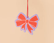 Classic Bow Air Freshener - Cherry Scent - Stocking stuffer, Holiday, Gift Guide