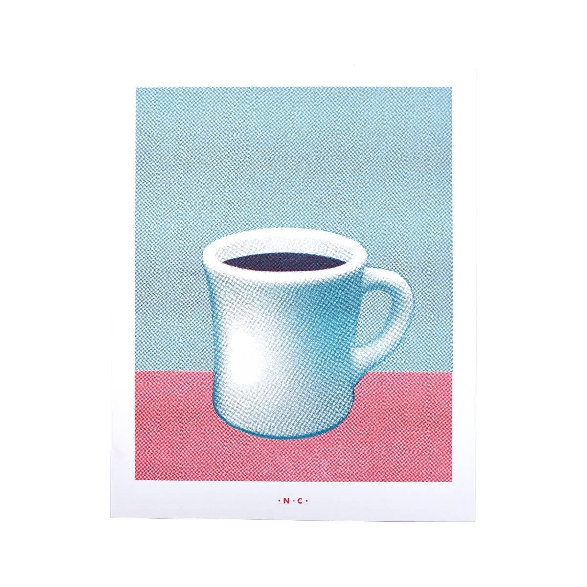 Coffee Mug - Risograph Art Print