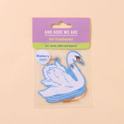 Swan Air Freshener - Blueberry Scent - Spring, Summer, Nature, Birds, Animals - Stocking stuffer, Holiday, Gift Guide