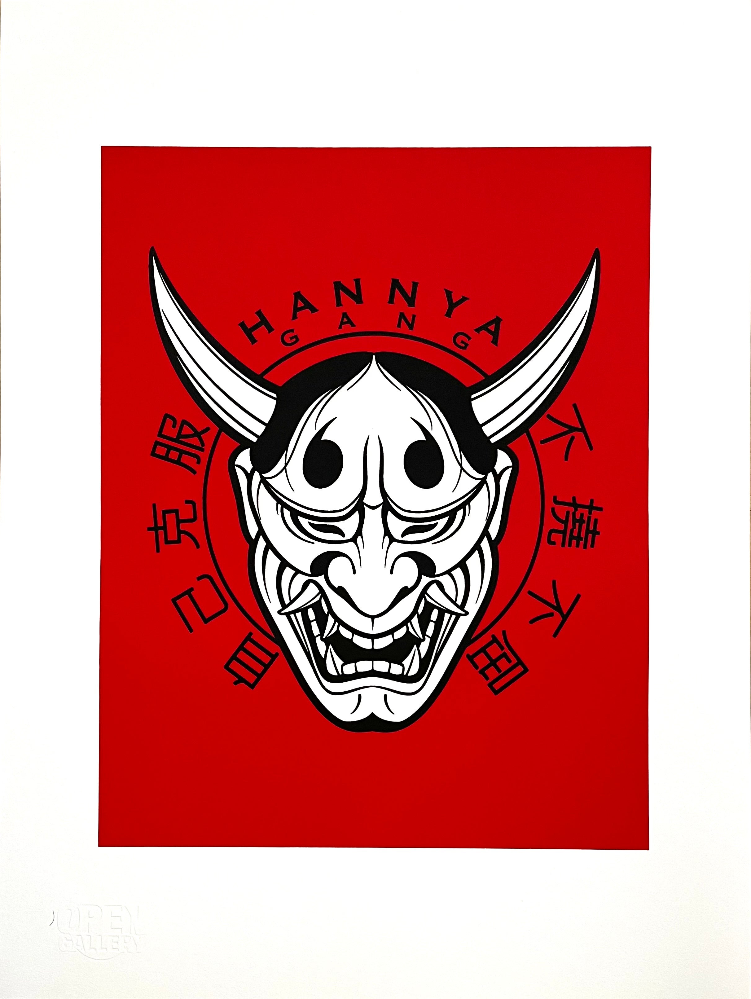 Ryson - Hannya Gang | Screen print