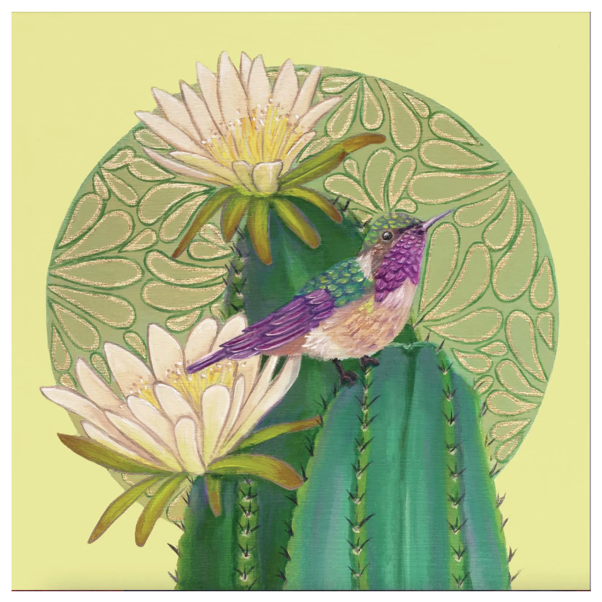 Abby Aceves - Colibrí Reposando