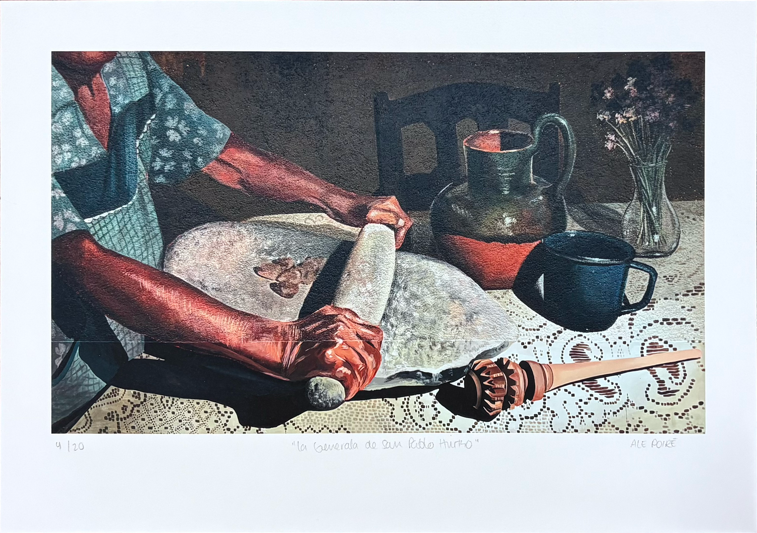 Ale Poiré - La Generala de San Pablo Huitzo Print