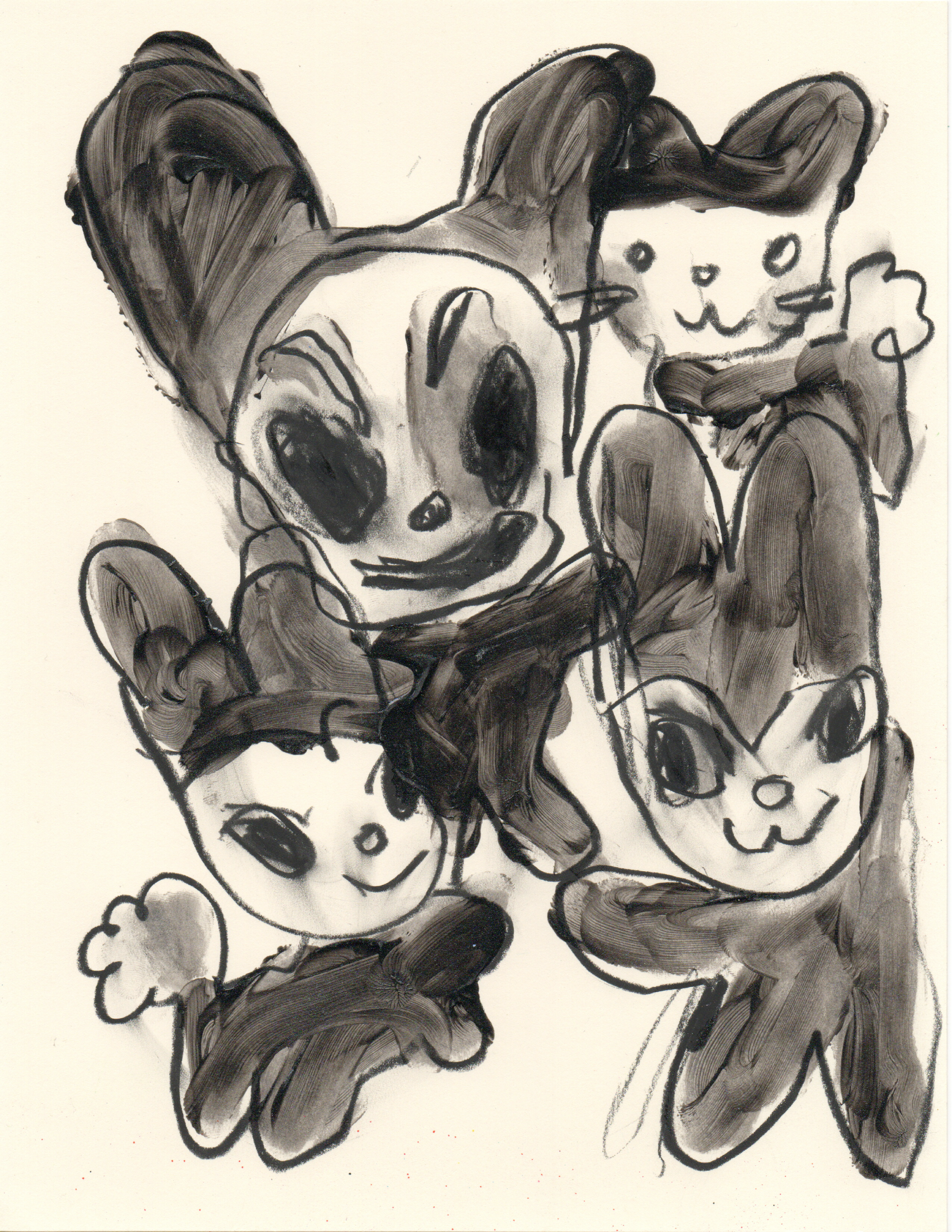 Humberto Cruz - Careful Kitty Crazy Bunnies