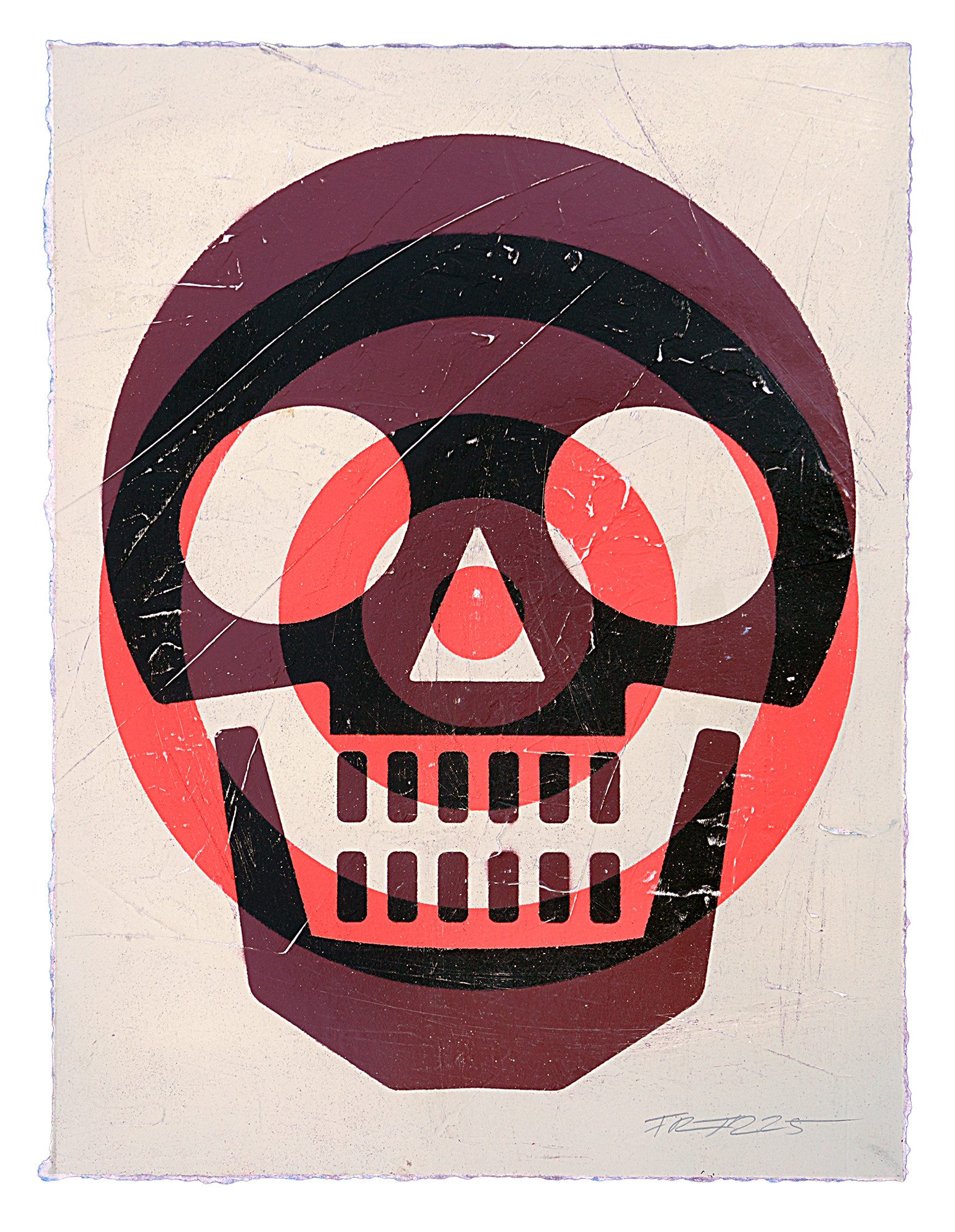 Francisco Reyes Jr. aka Never Made - DEAD CENTER (CREAM)