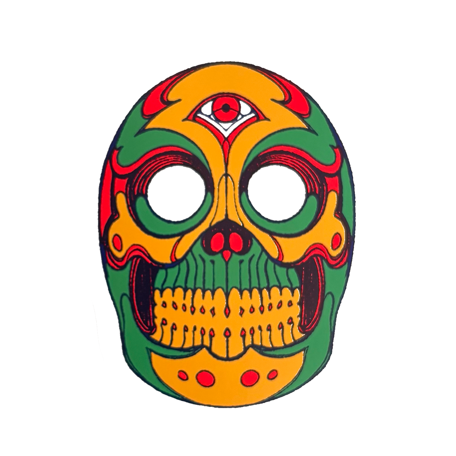 Diego Andrade - screen-printed stickers