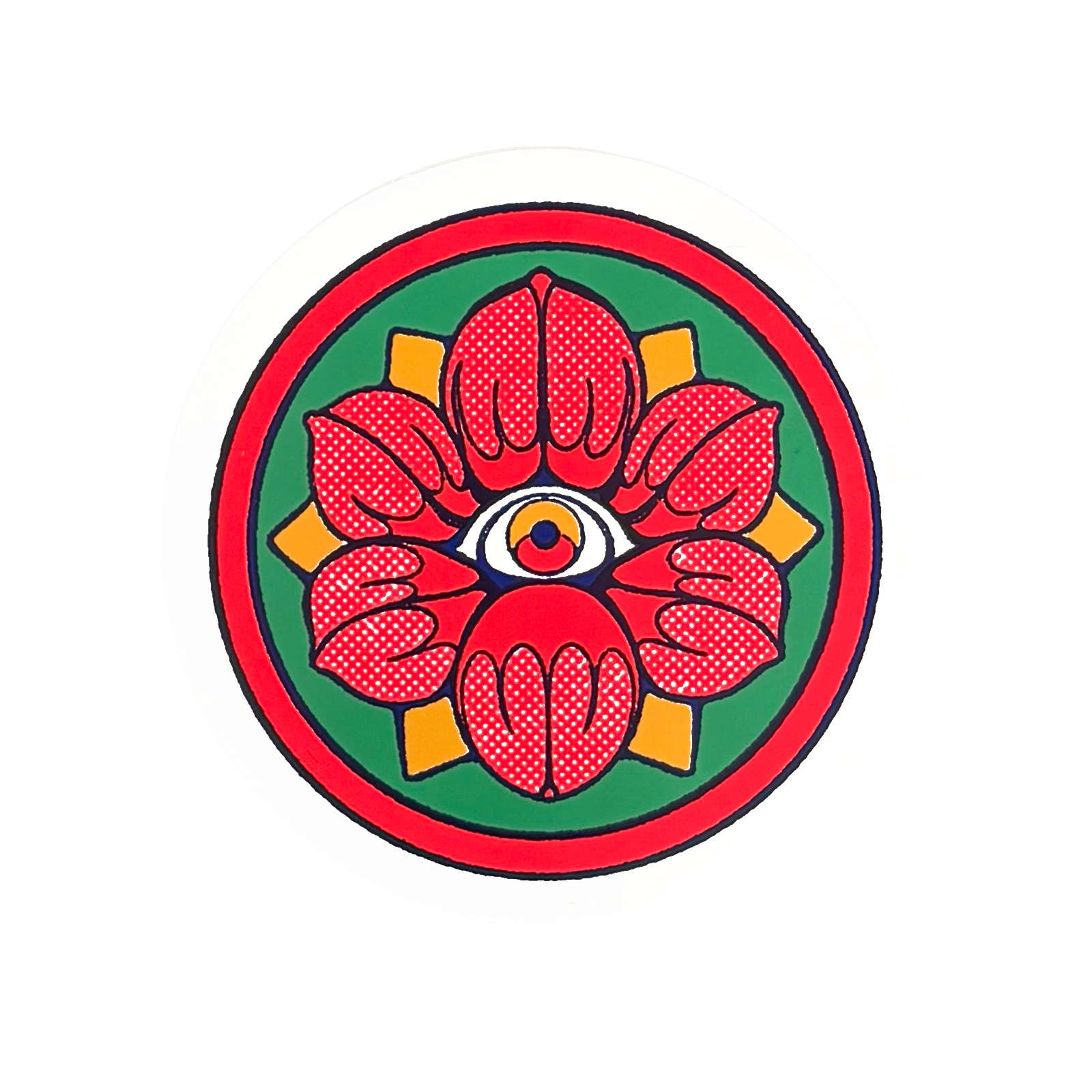 Diego Andrade - screen-printed stickers