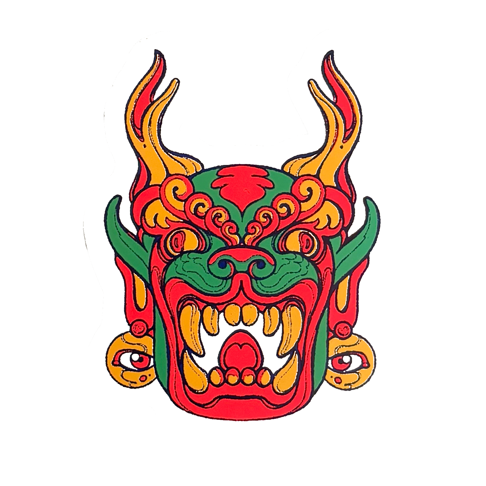 Diego Andrade - screen-printed stickers