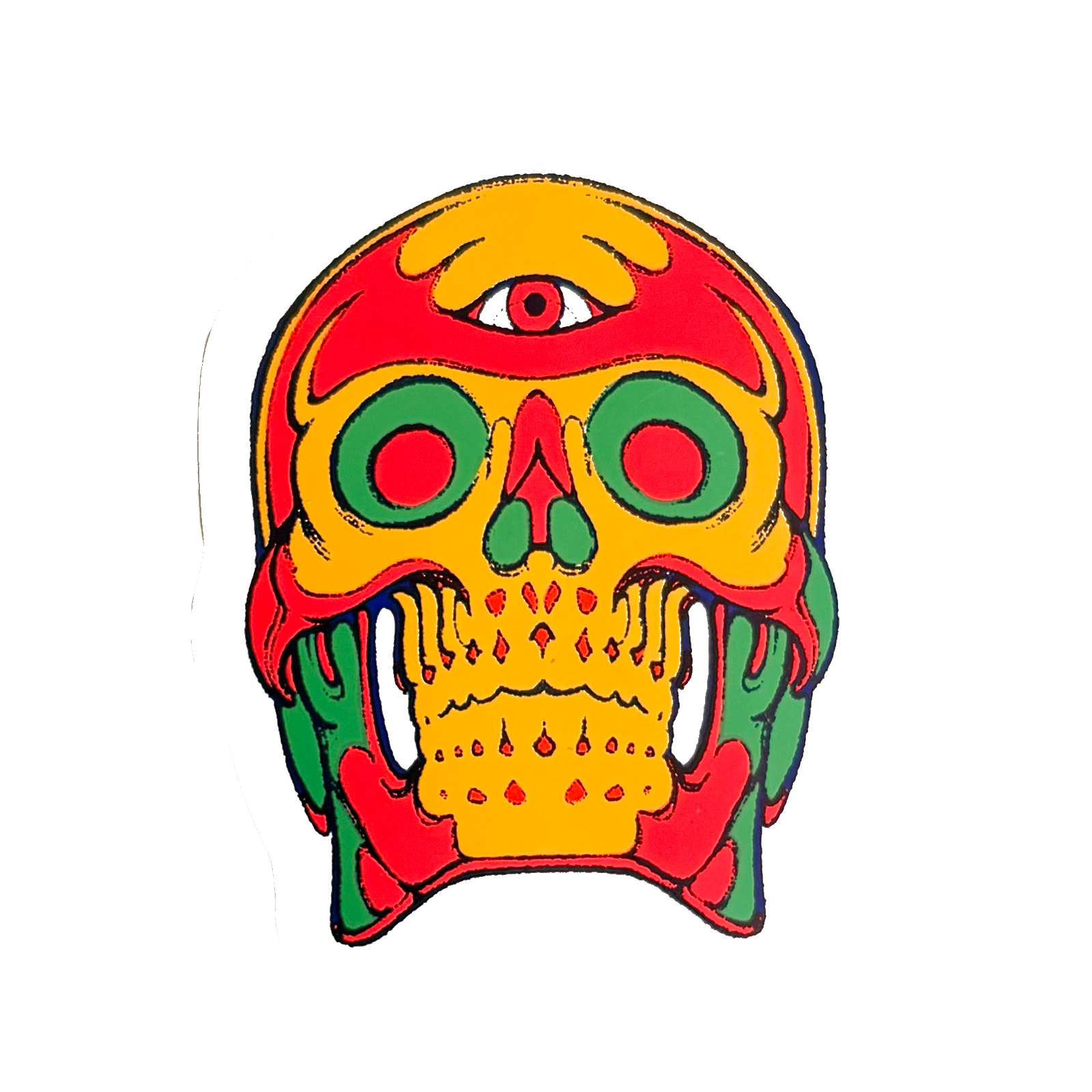 Diego Andrade - screen-printed stickers