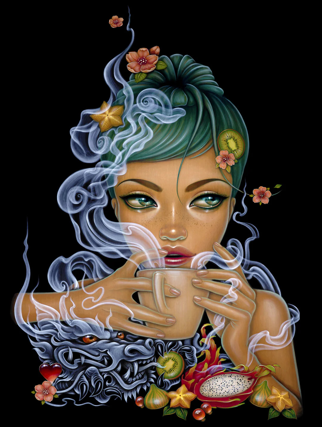 Caia Koopman - Tea Dragon O.E. Print