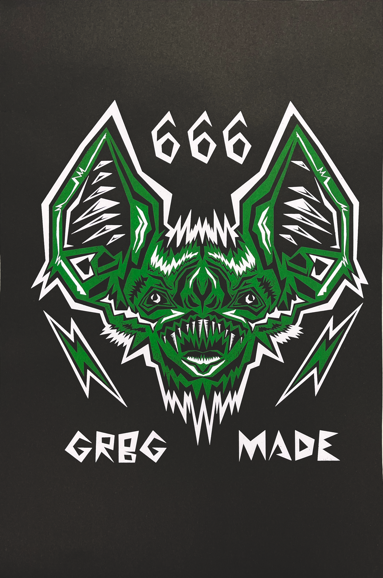 GRBG MADE - Vamp Monster Poster