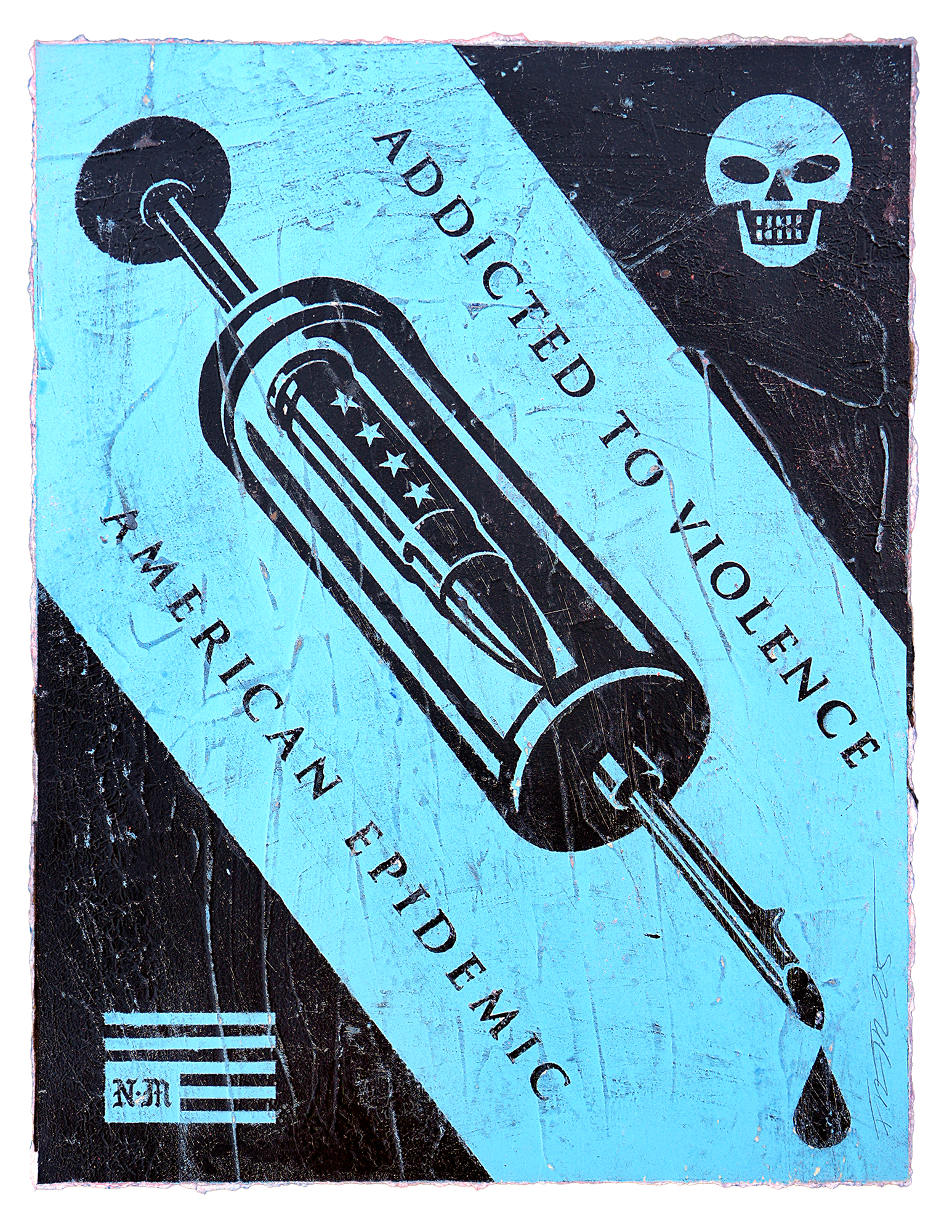 Francisco Reyes Jr. aka Never Made - I’m Afraid of Americans (Black)