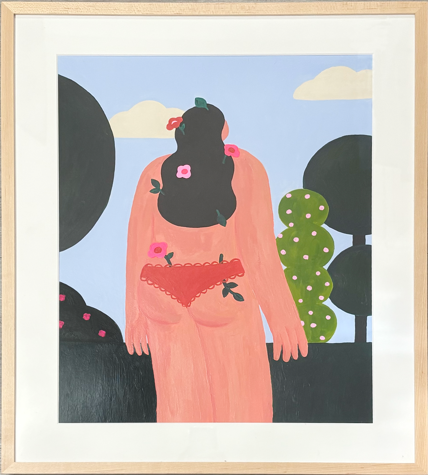 Jaclyn Caris - Wildflower in the Topiary