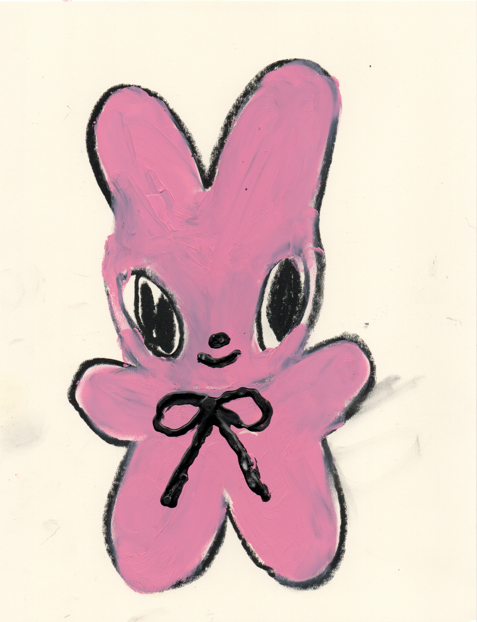 Pink Bunny by Humberto Cruz