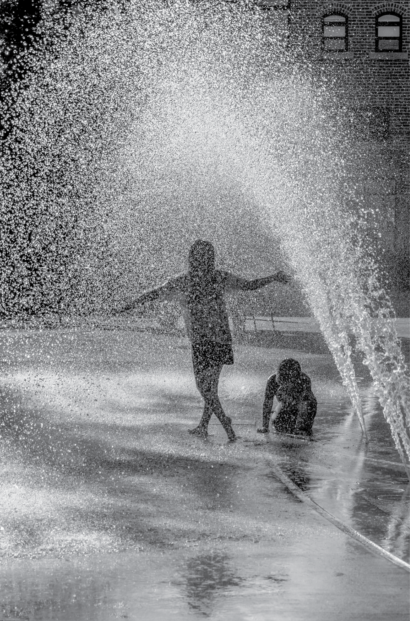 Brandon E. Richardson - Water Dancer in Spring
