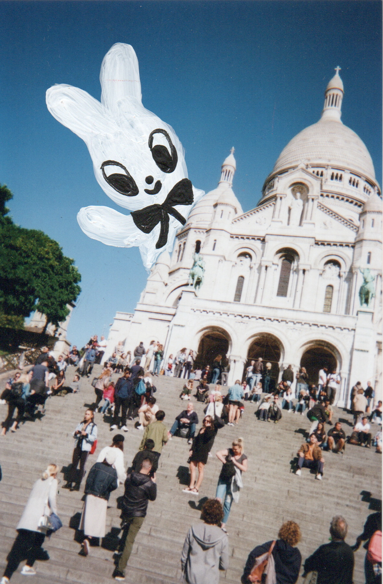 White Bunny - Basilica of the Sacred Heart by Humberto Cruz
