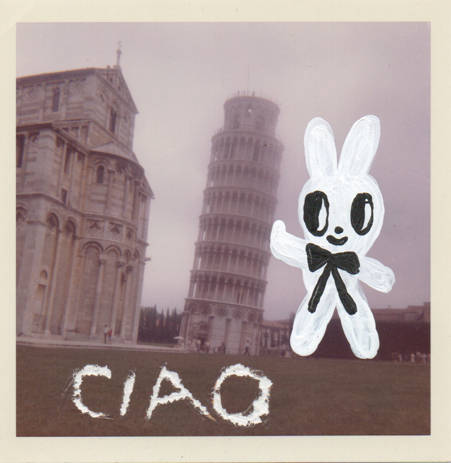 White Bunny - Campanile del Duomo di Pisa by Humberto Cruz