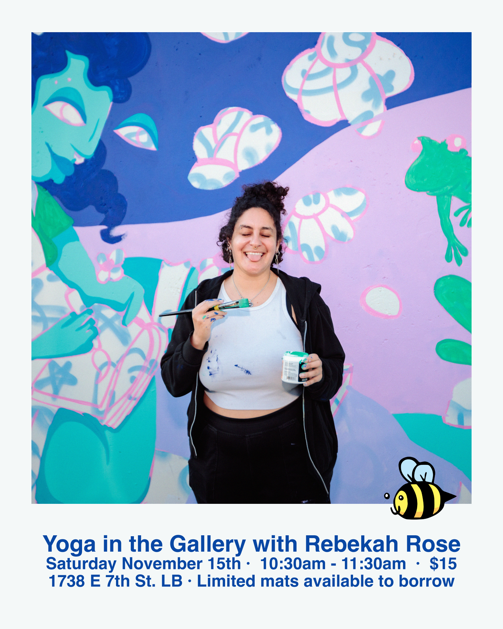 Yoga in the Gallery with Rebekah Rose 11/15
