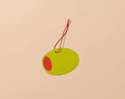 Olive Air Freshener - Candy Scent - Foodie, Snack, Martini, Grocery - Stocking stuffer, Holiday, Gift Guide
