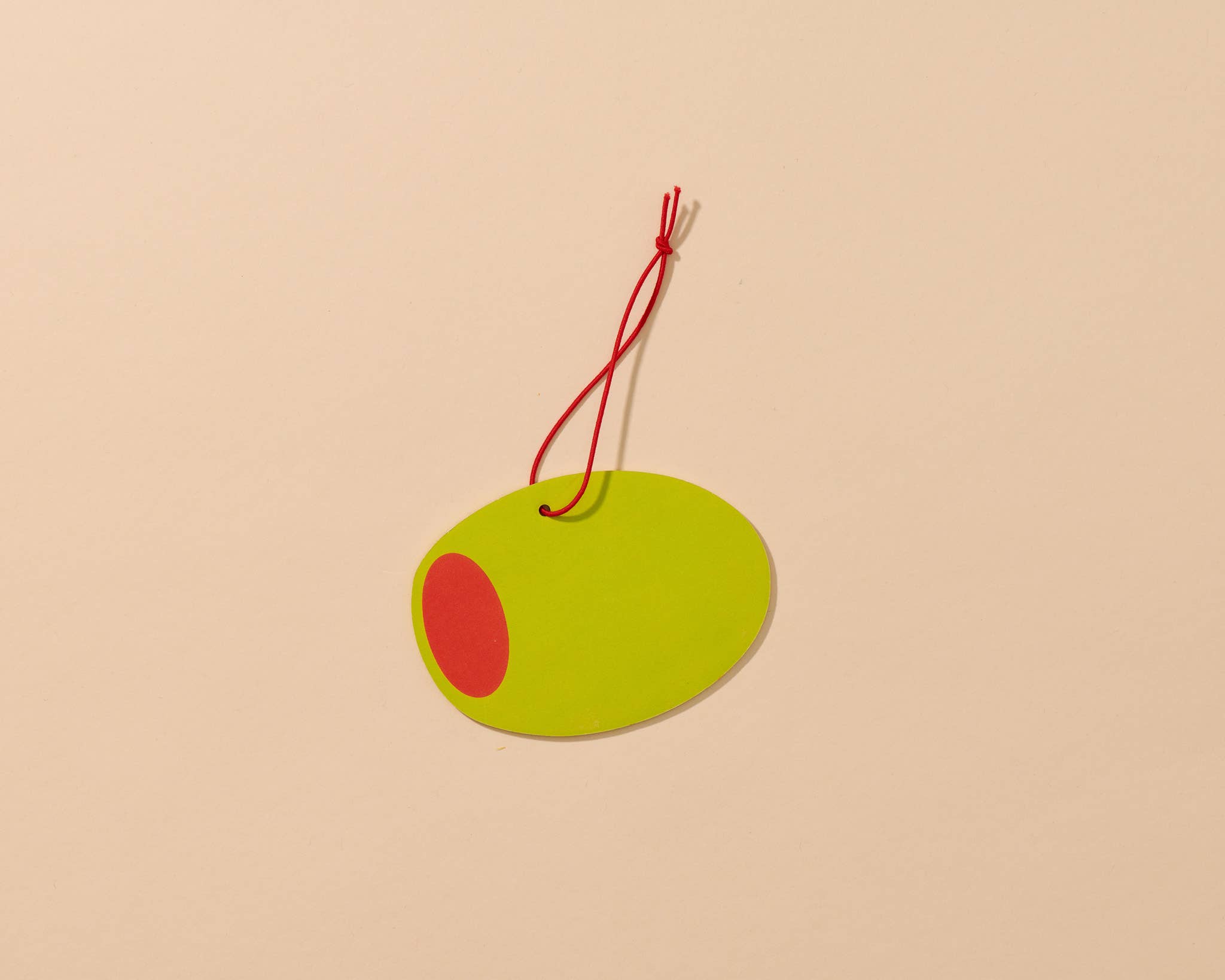 Olive Air Freshener - Candy Scent - Foodie, Snack, Martini, Grocery - Stocking stuffer, Holiday, Gift Guide