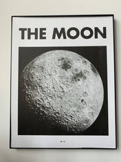 The Moon - Planet Risograph Print