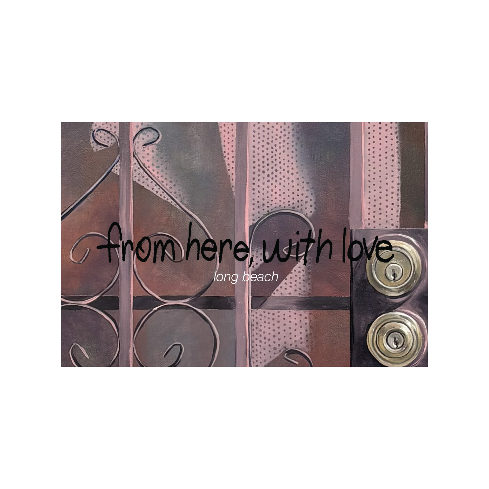 from here, with love postcards