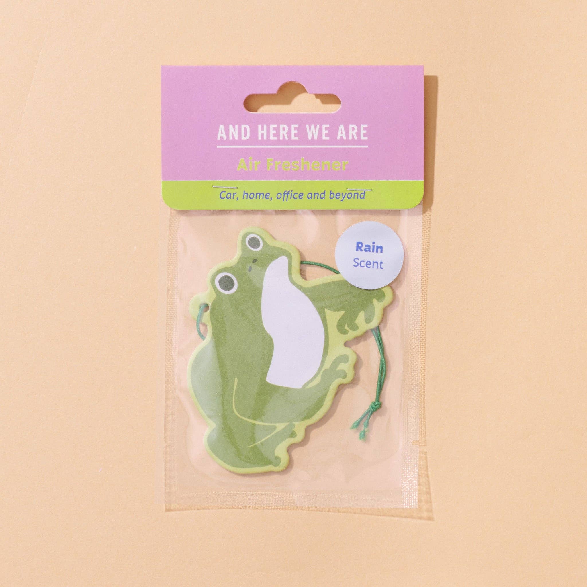 Toad Air Freshener - Rain Scented - Nature, Gardening, Frog, Toad - Stocking stuffer, Holiday, Gift Guide