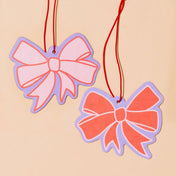 Classic Bow Air Freshener - Cherry Scent - Stocking stuffer, Holiday, Gift Guide