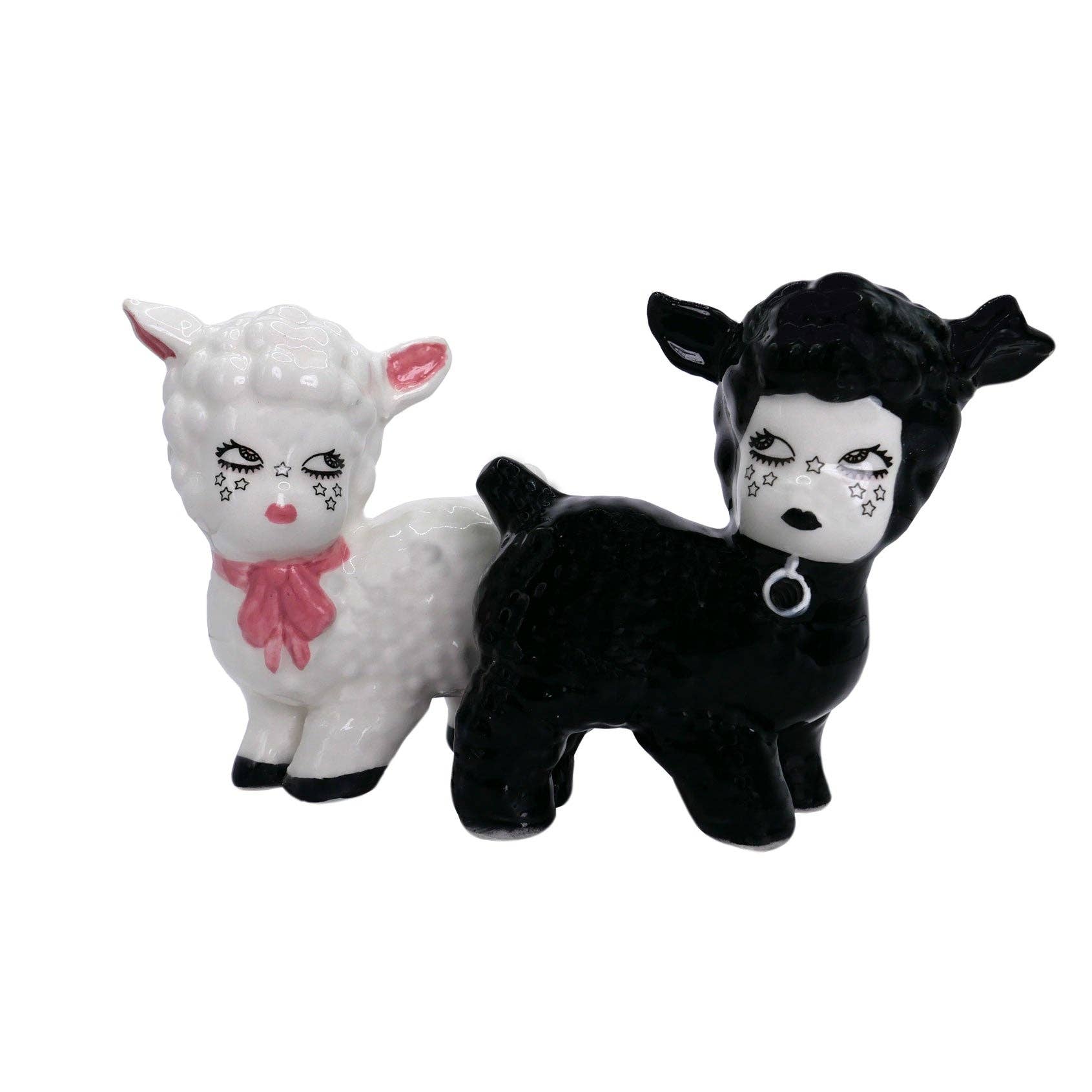 Valfre - Little Lambs Ceramic Salt & Pepper Shakers