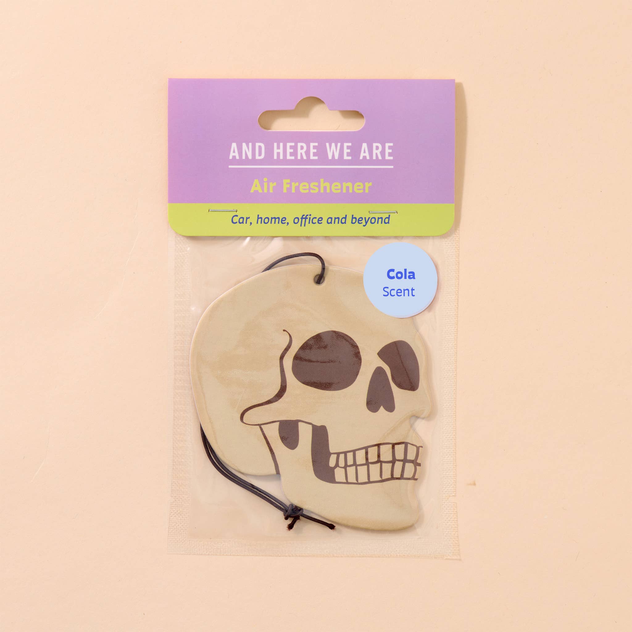 Skull Air Freshener - Cola scent-  - Stocking stuffer, Holiday, Gift Guide