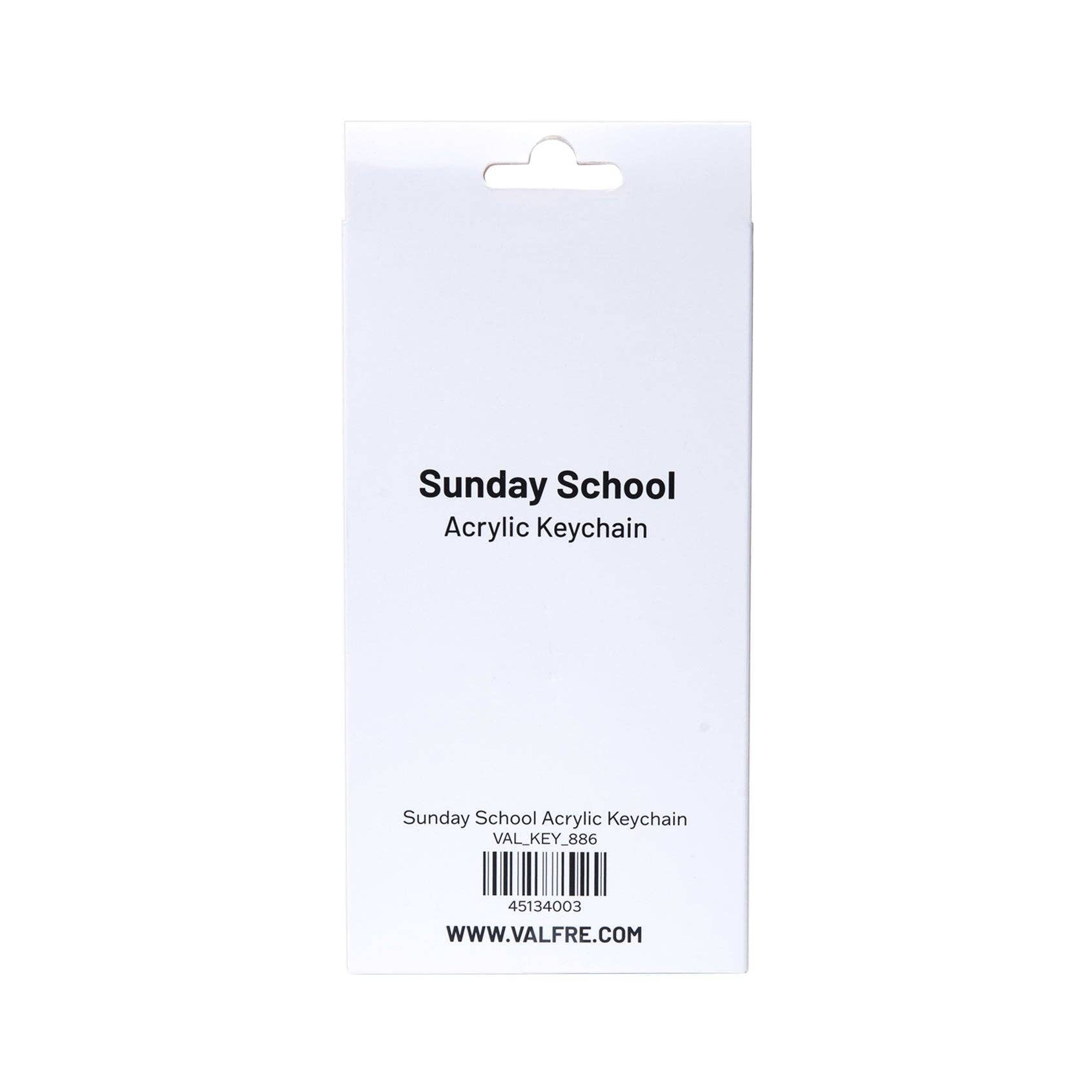 Valfre - Sunday School Acrylic Keychain