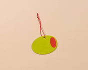 Olive Air Freshener - Candy Scent - Foodie, Snack, Martini, Grocery - Stocking stuffer, Holiday, Gift Guide