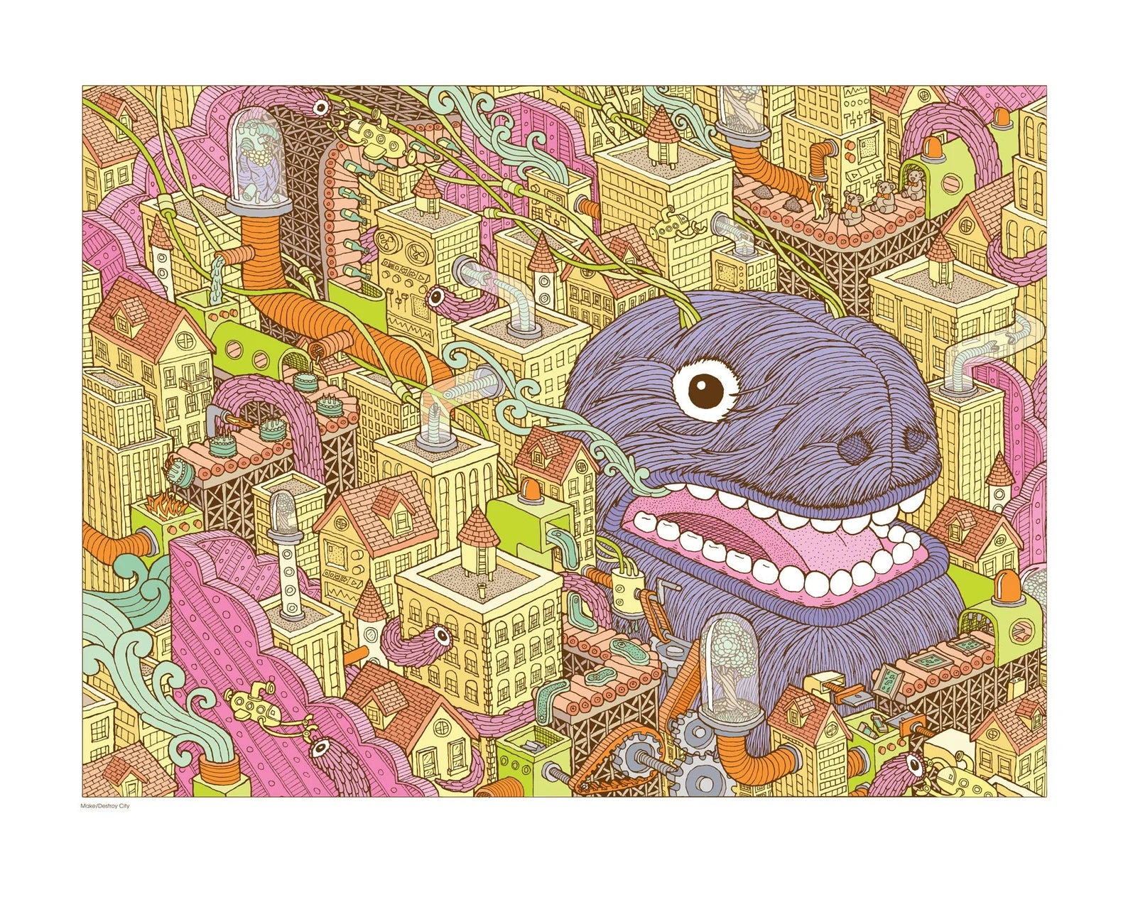 Chuck U - Make Destroy City