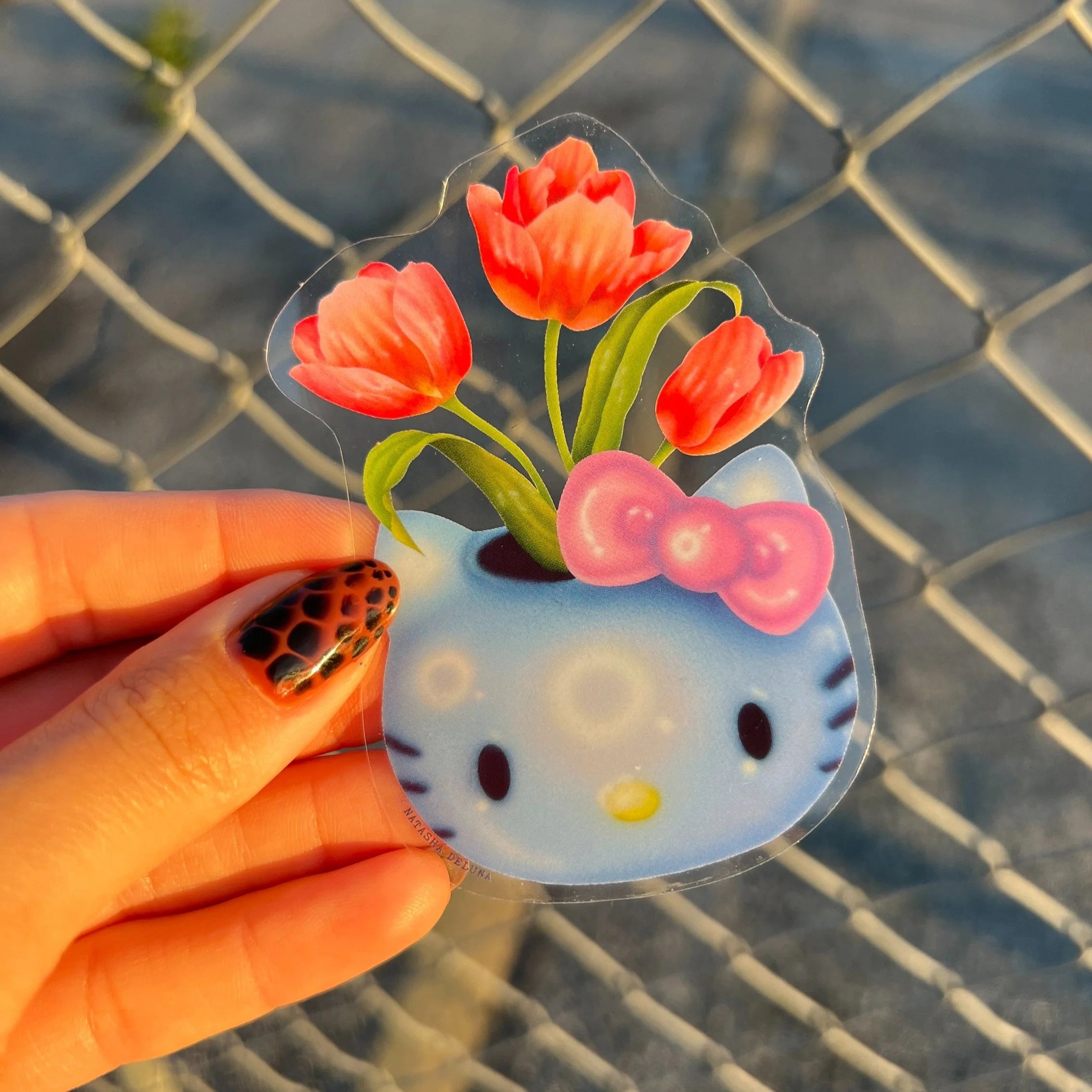Natasha DeLuna - Kitty Sticker