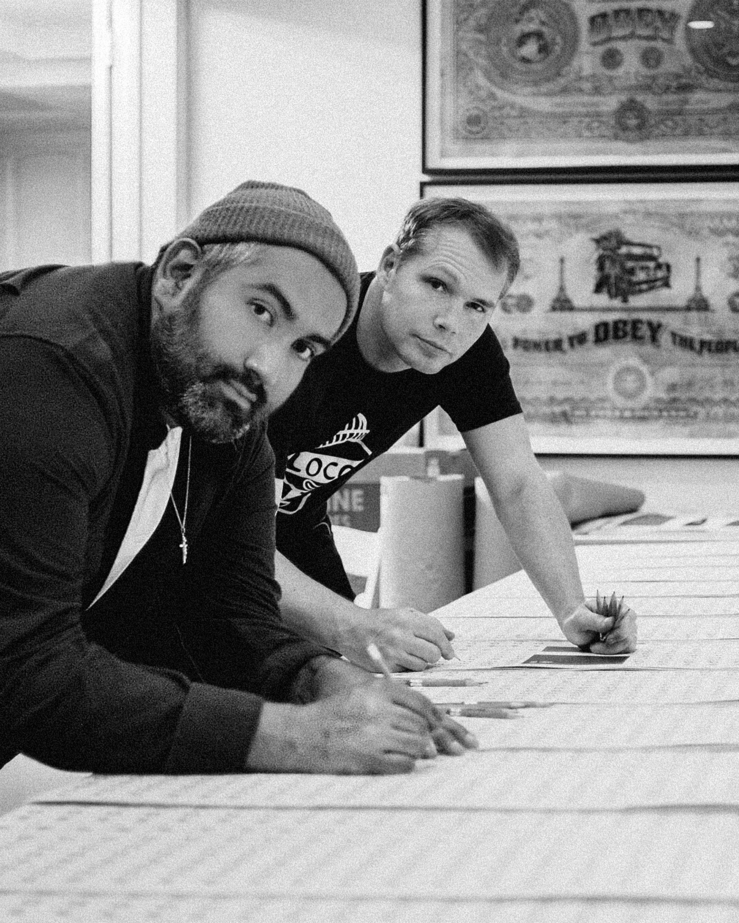 Closing Event for Decay & Dissent: Francisco Reyes Jr. in Conversation with Shepard Fairey