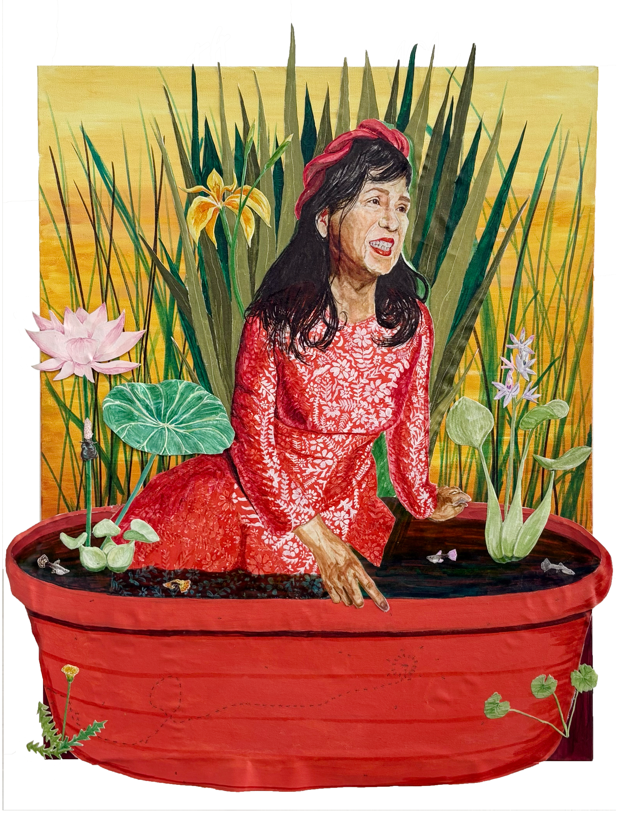 Michael The Khoi Tran - the water garden - from mud I rise 2024