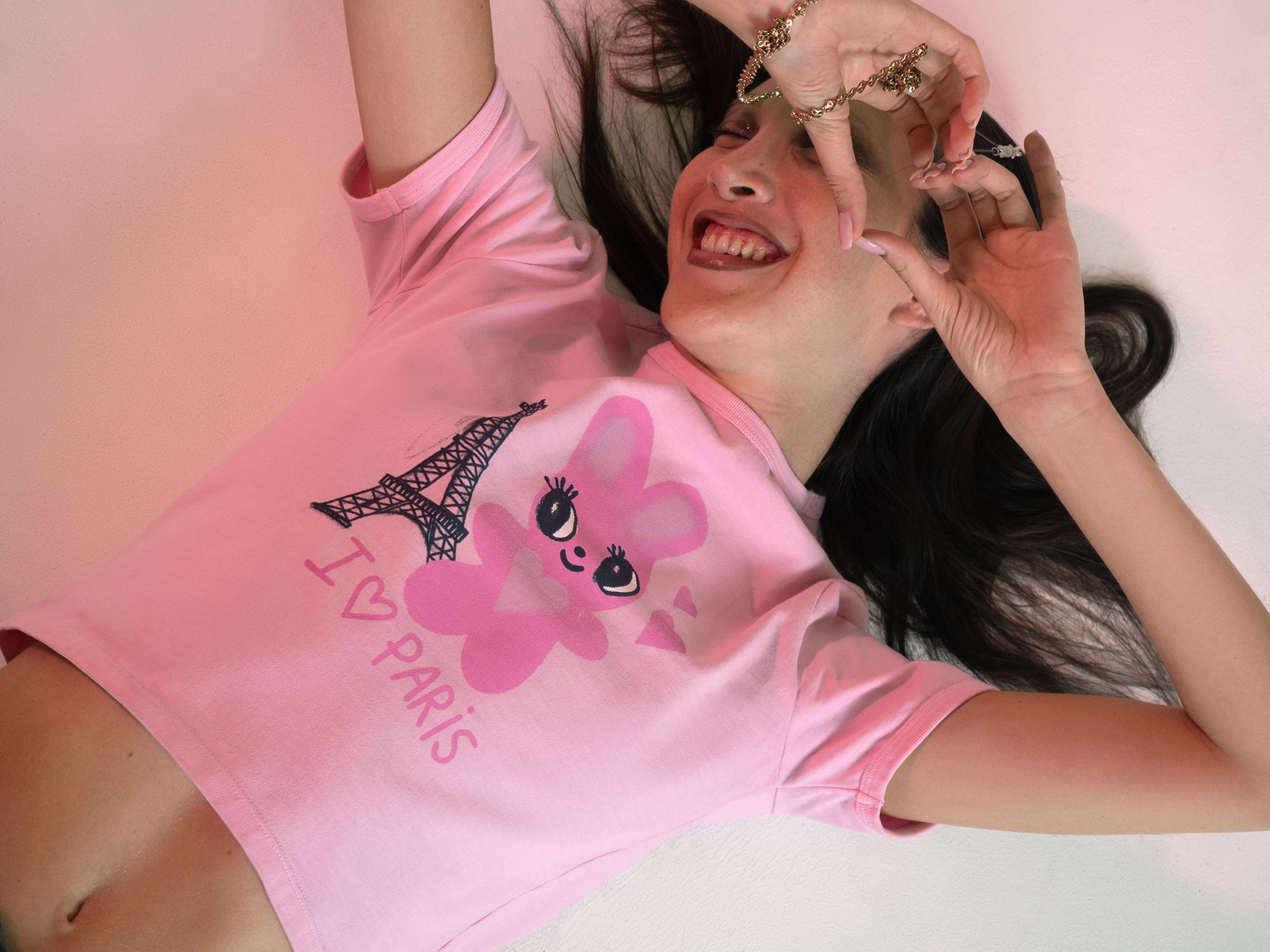 I <3 Paris baby tee by Humberto Cruz