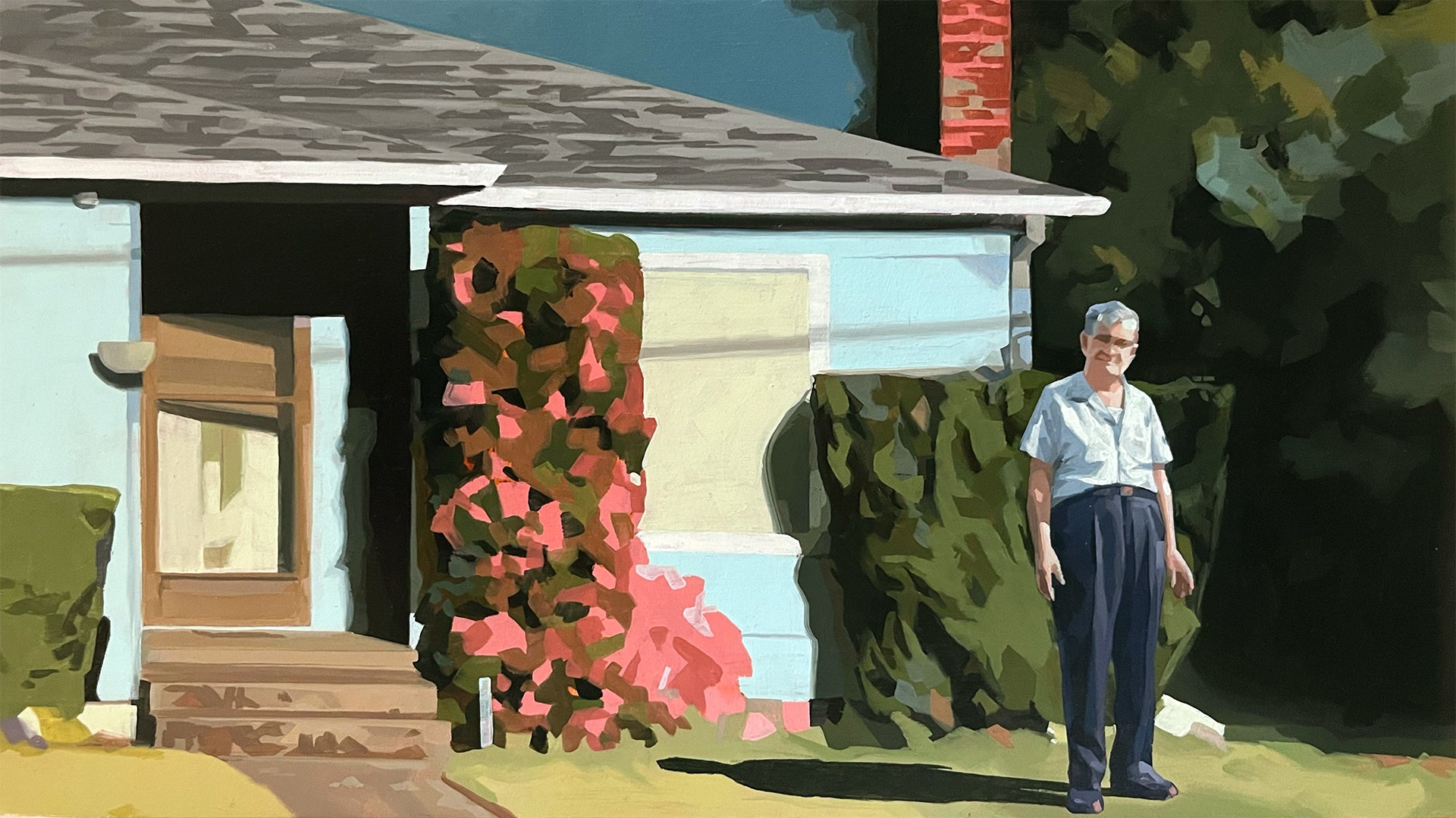 David Rice - Blue House (contact artist for availability)