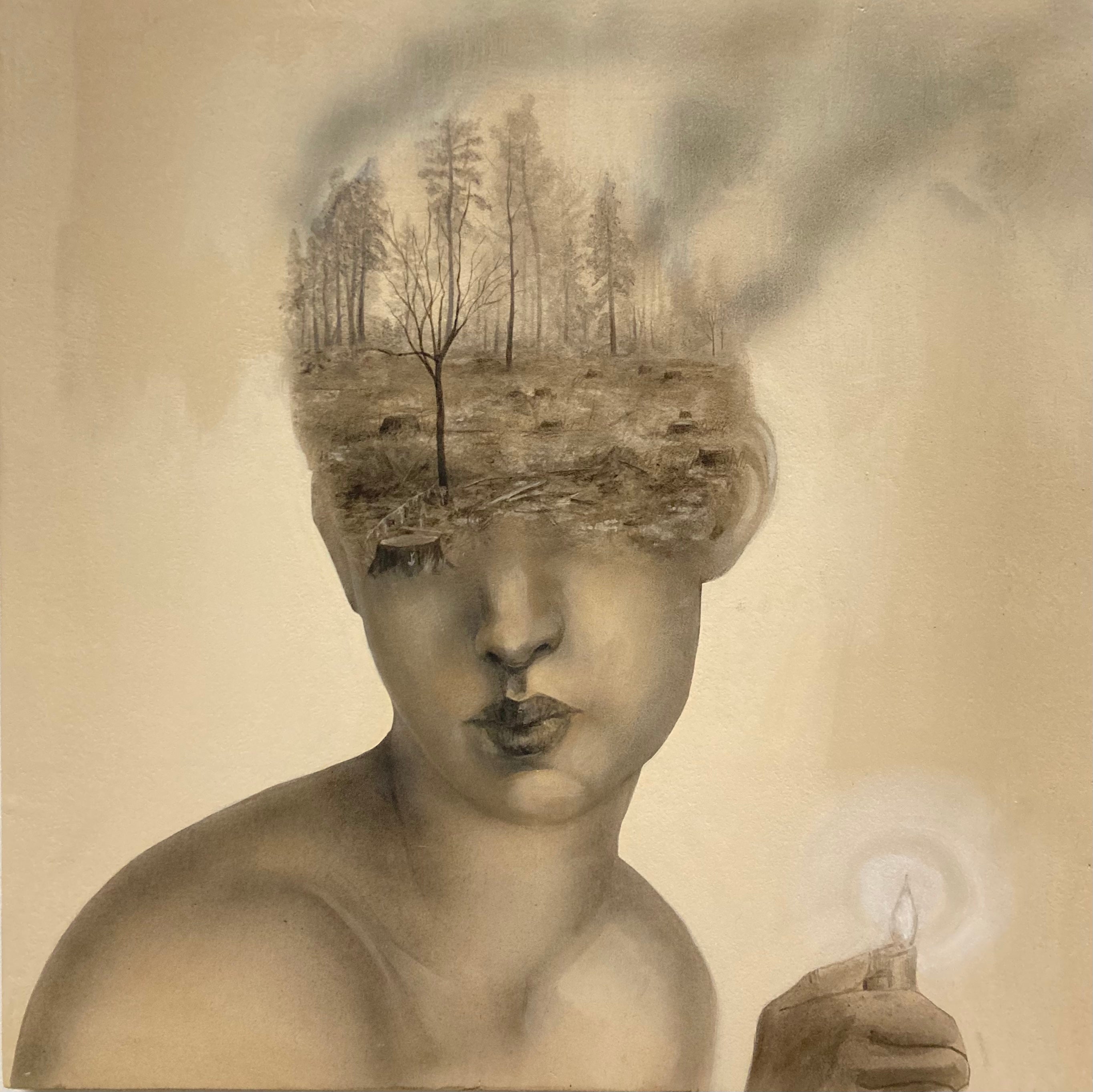 Chloe Becky - Manufactured Inferno (Contact Artist for availability)
